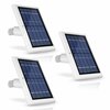 Wasserstein Solar Panel, 2 W, 6V, Cable Connector ArloUltraSolarWht3pkUS